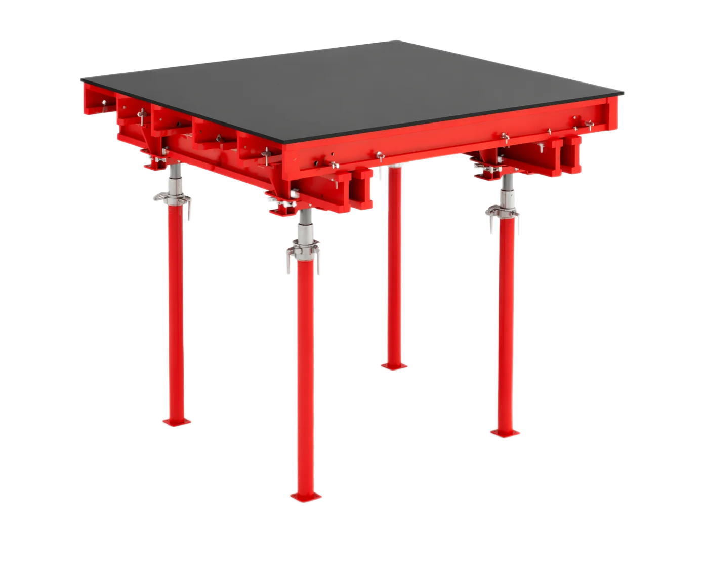 Аренда столов перекрытий на телескопических стойках